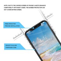 מגן מסך אייפון 11 <b>פרו</b>  מזכוכית מחוסמת מבית OTAO!
