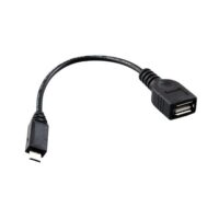 כבל  מיקרו USB לנקבה USB OTG