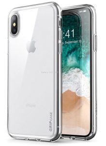 מגן סיליקון דק וקשיח לאייפון X/XS דגם GRIP AIR