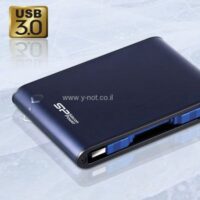 כונן קשיח נייד - SILICON POWER PORTABLE HD ARMOR A80 - 1TB - נגד מים