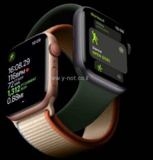⁦שעון חכם Apple Watch Series 7 45mm  Case  Band GPS + Cellular אפל שחור⁩ – תמונה ⁦4⁩