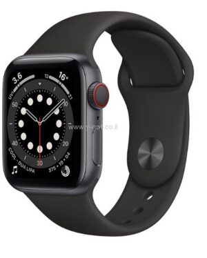 ⁦שעון חכם Apple Watch Series 6 44mm Aluminum Case Sport Band GPS + Cellular אפל⁩ – תמונה ⁦6⁩
