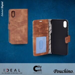 ⁦מגן ארנק לאייפון XR מתנתק Pouchino IDEAL בצבעים⁩ – תמונה ⁦3⁩
