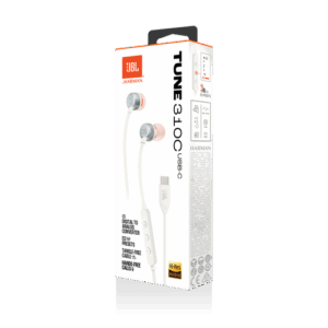 ⁦אוזניות  TUNE T310C jbl- שחור / לבן⁩ – תמונה ⁦5⁩
