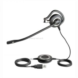 ⁦מערכת אוזניות מונו בחיבור USB עם 3 סגנונות לבישה למוקדי שירות ומשרדים Jabra BIZ2400⁩ – תמונה ⁦3⁩