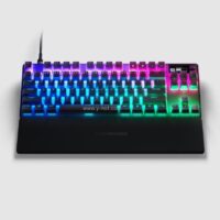 מקלדת גיימינג מכאנית מקצועית מוקטנת Apex Pro TKL 2023 (עם מקשים בעברית ואנגלית)
