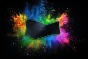 ⁦משטח לעכבר RAZER Goliathus Chroma EXTENDED - גדול מאוד⁩ – תמונה ⁦4⁩