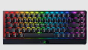 ⁦מקלדת מכנית אלחוטית Razer BlackWidow V3 Mini HyperSpeed - Green Switch⁩ – תמונה ⁦2⁩
