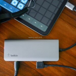 ⁦מתאם  בלקין USB-C 7-in-1 Multiport Hub⁩ – תמונה ⁦4⁩