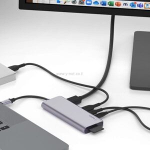 ⁦מתאם  בלקין USB-C 7-in-1 Multiport Hub⁩ – תמונה ⁦3⁩