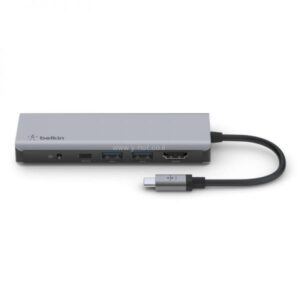 ⁦מתאם  בלקין USB-C 7-in-1 Multiport Hub⁩ – תמונה ⁦5⁩