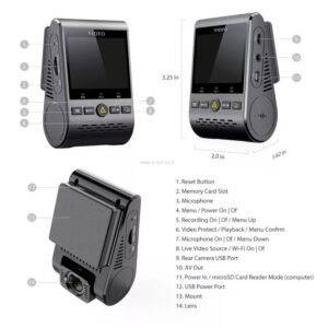 ⁦מצלמת רכב WI-FI VIOFO A129⁩ – תמונה ⁦3⁩