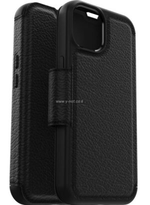 ⁦מגן ארנק לאייפון 14 - יוקרתי מעור אמיתי - Otterbox Strada⁩ – תמונה ⁦4⁩