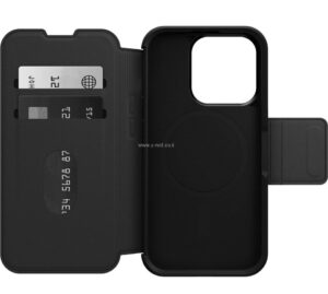 ⁦מגן ארנק לאייפון 15 <b>PRO </b>  - יוקרתי מעור אמיתי - Otterbox Strada⁩ – תמונה ⁦2⁩