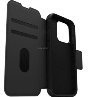 ⁦מגן ארנק לאייפון 15 <b>PRO </b>  - יוקרתי מעור אמיתי - Otterbox Strada⁩ – תמונה ⁦5⁩
