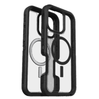 כיסוי  לאייפון  <b> 16 pro max </b> דיפנדר Otterbox Defender  XT iPhone  - שקוף שחור