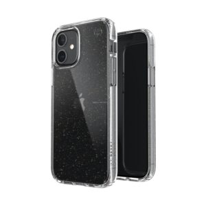 כיסוי שקוף עם נצנצים לאייפון iPhone 12<b> Mini </b> דגם Presidio מבית speck‏