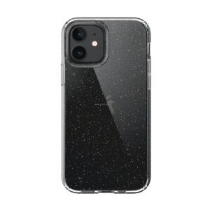 ⁦כיסוי שקוף עם נצנצים לאייפון iPhone 12<b> Mini </b> דגם Presidio מבית speck‏⁩ – תמונה ⁦3⁩
