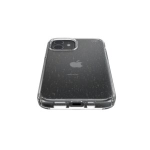 ⁦כיסוי שקוף עם נצנצים לאייפון iPhone 12<b> Mini </b> דגם Presidio מבית speck‏⁩ – תמונה ⁦5⁩