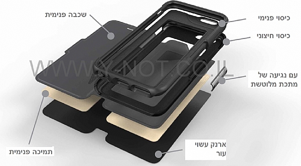 אוטרבוקס ארנק עור לגלקסי 9 - otterbox wallet strada