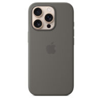 כיסוי סיליקון לאייפון עם  MagSafe  מוצר מקורי APPLE <b>  iPhone 16 PRO </b> - במבחר צבעים