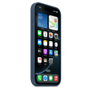 ⁦כיסוי סיליקון לאייפון עם  MagSafe  מוצר מקורי APPLE <b>  iPhone 16 PRO </b> - במבחר צבעים⁩ – תמונה ⁦4⁩